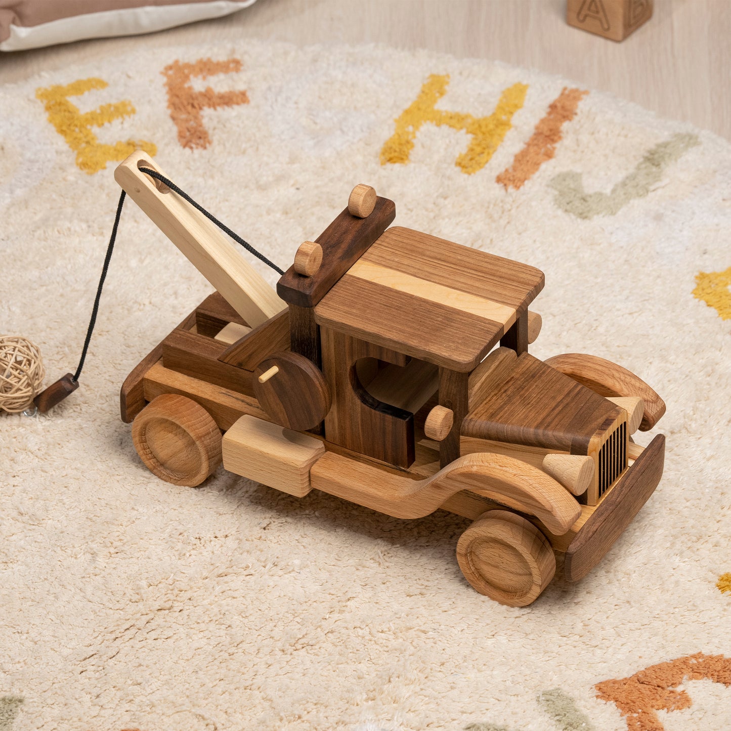 Large Wrecker Truck Toy