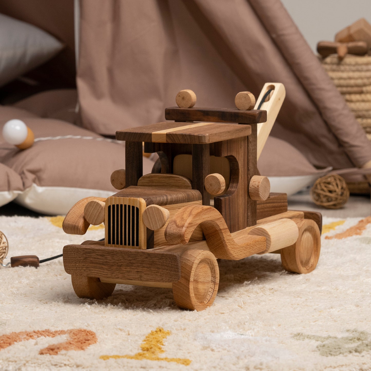 Large Wrecker Truck Toy