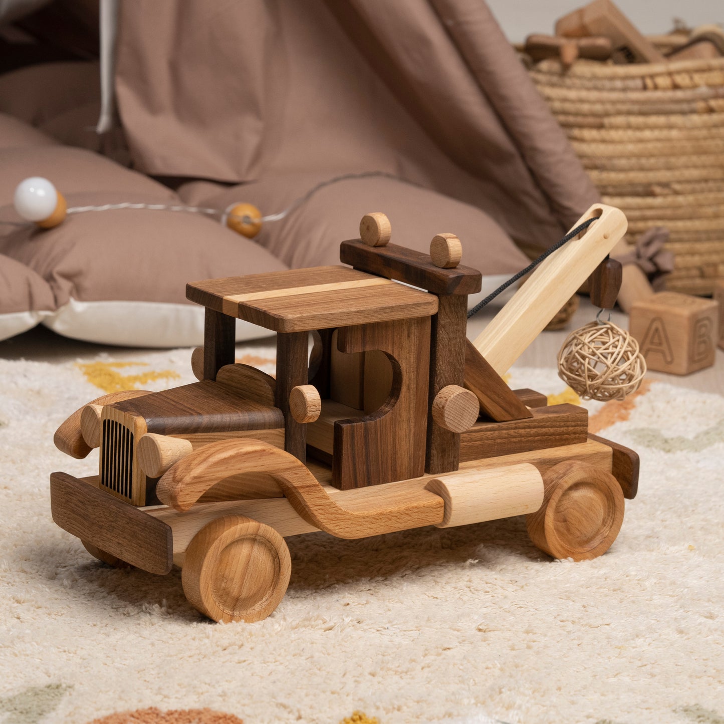 Large Wrecker Truck Toy