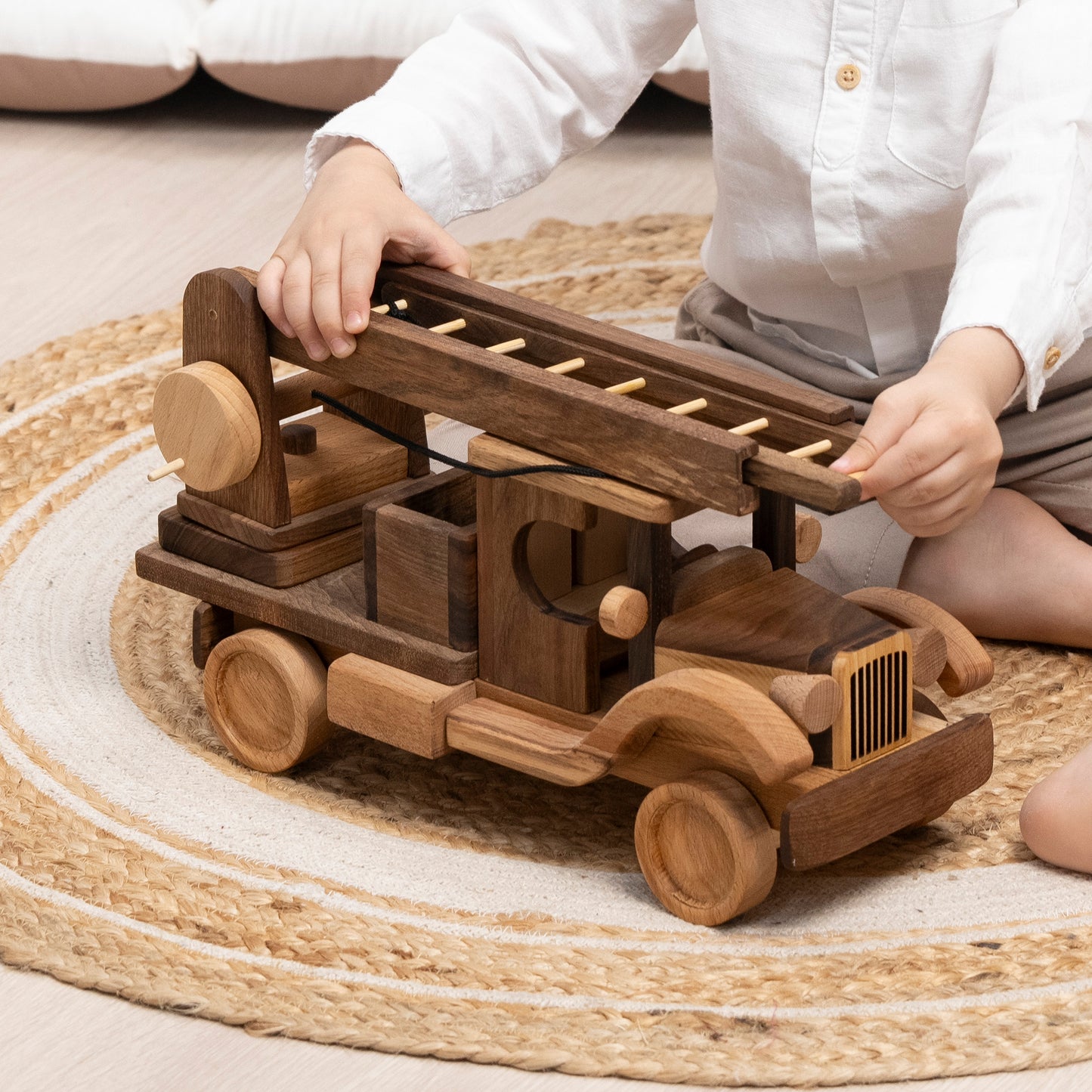 Large Fire Truck Toy / PERSONALIZED