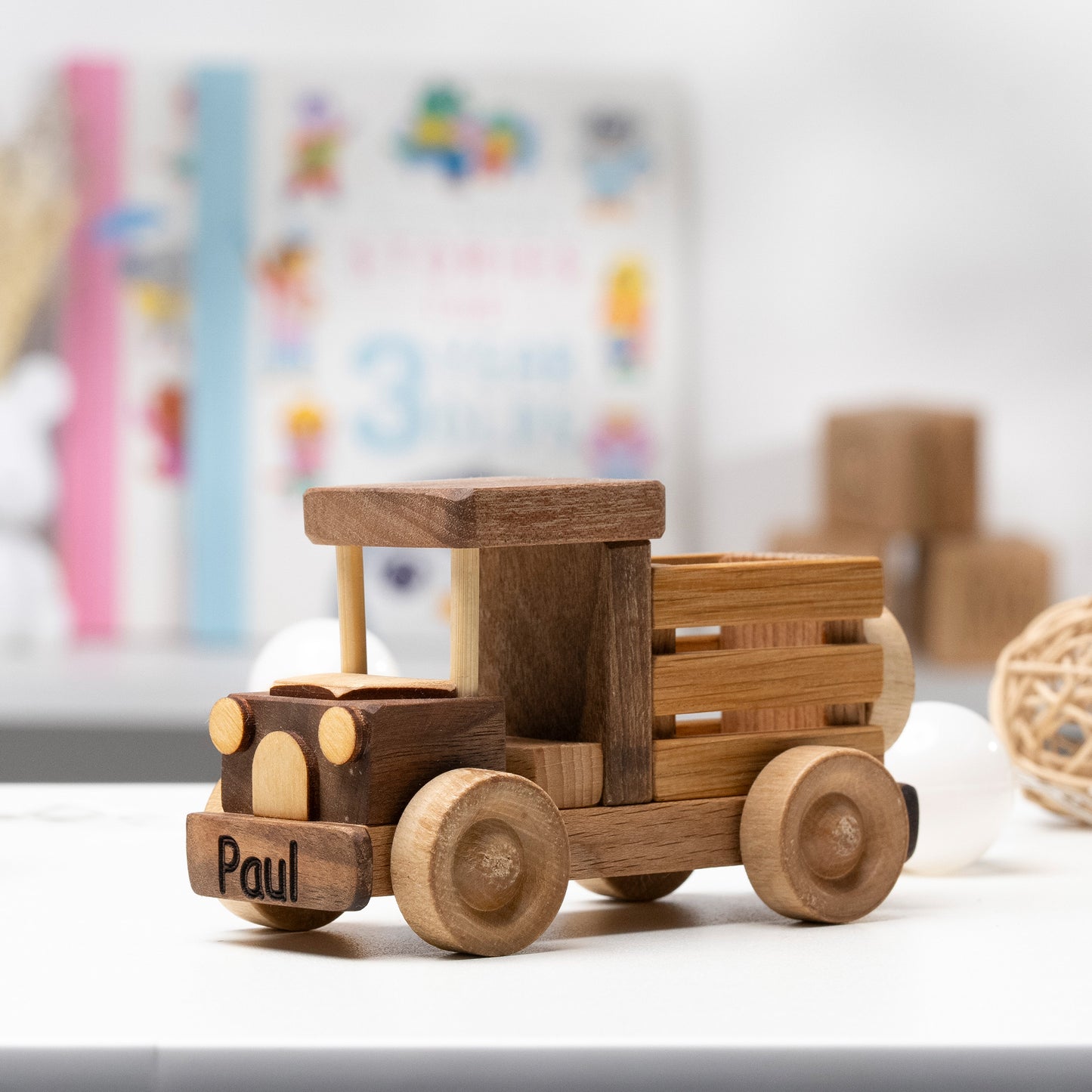 Handcrafted Mini Toy Truck,