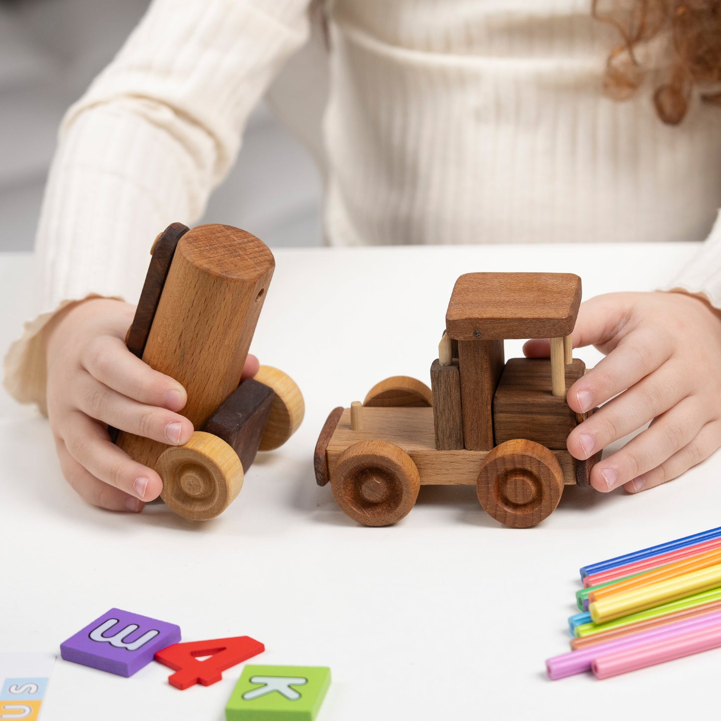 Personalized Water Truck Toy - 1st Birthday Gift
