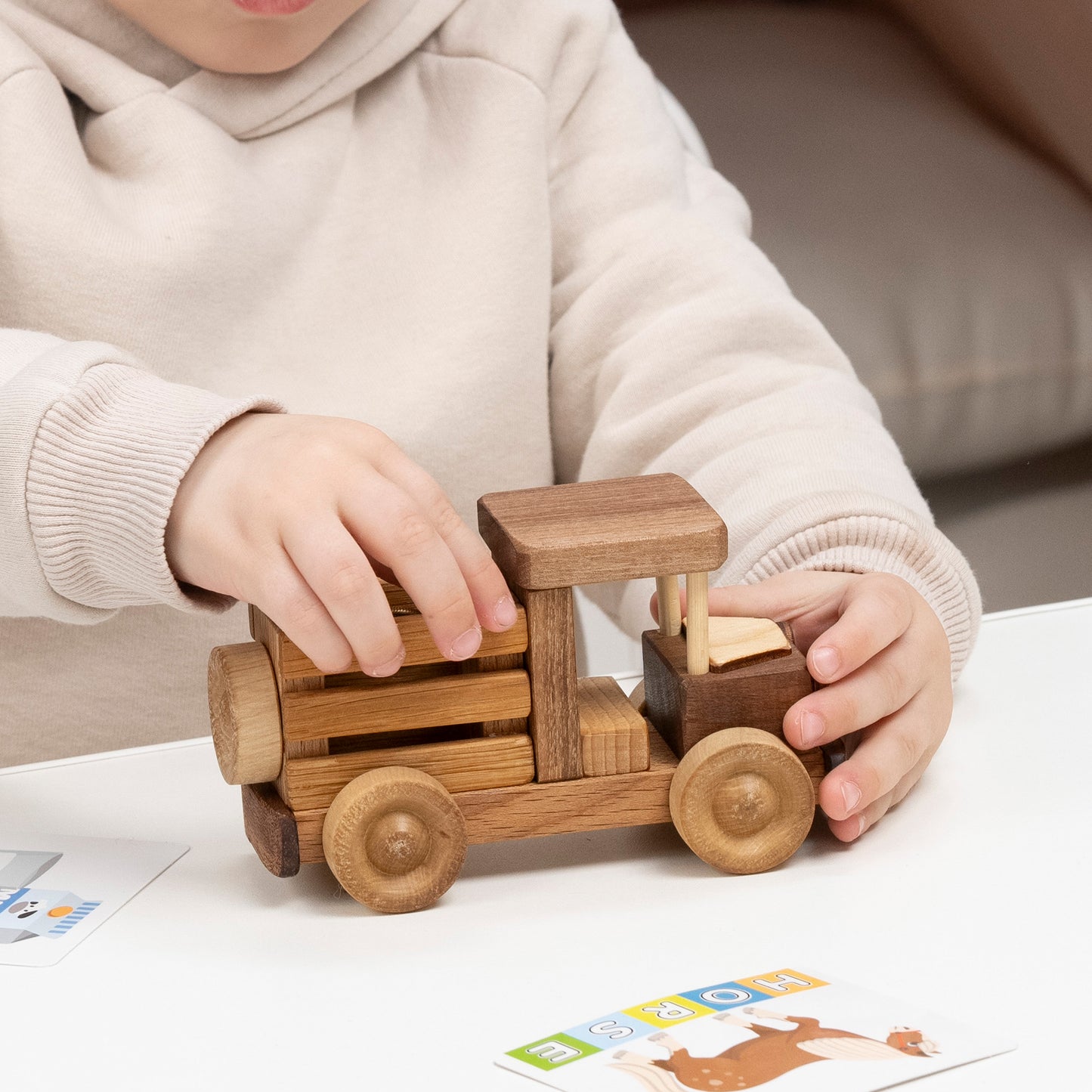 Handcrafted Mini Toy Truck,