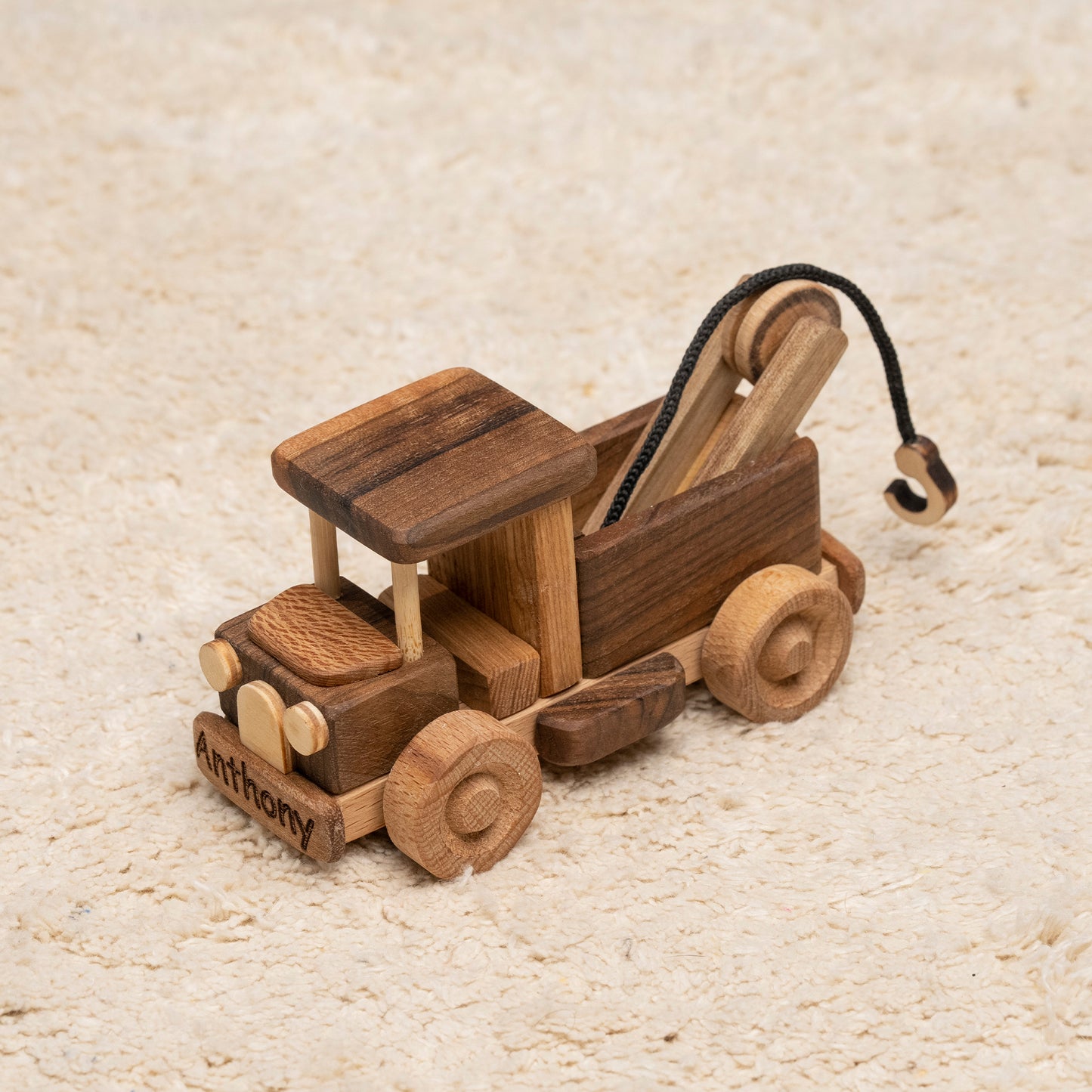 Mini Truck Toy / Personalized with Name Engraving