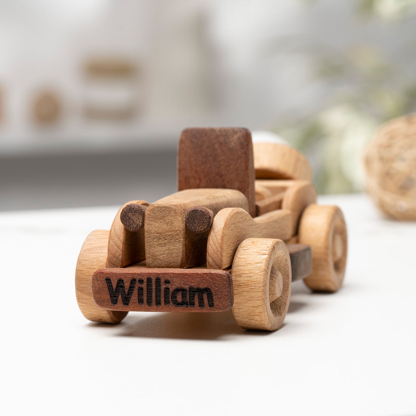 Personalized Mini Retro Car