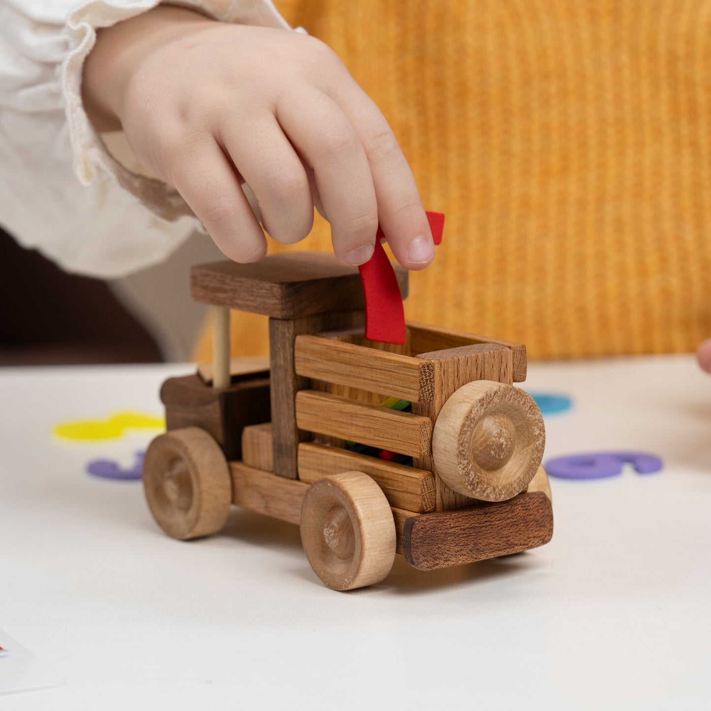 Handcrafted Mini Toy Truck,