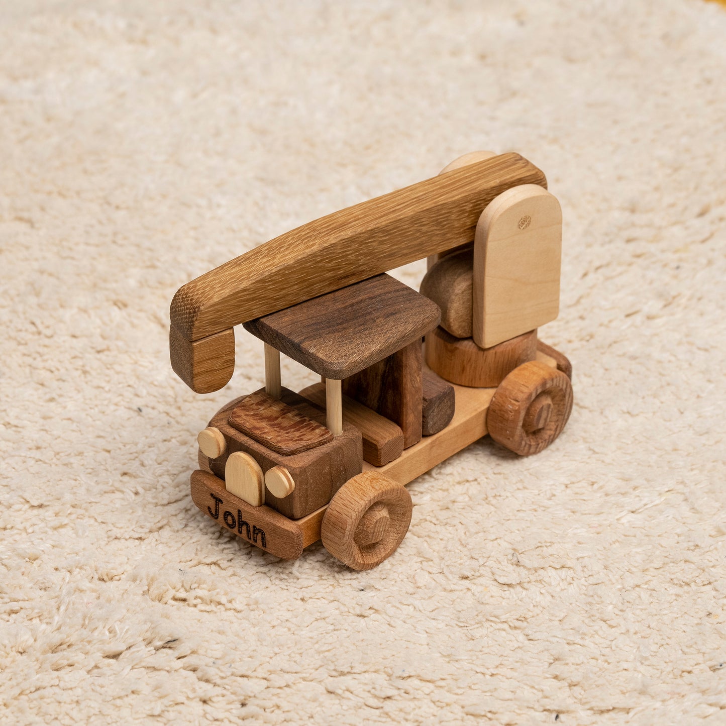 Handcrafted Toy Crane