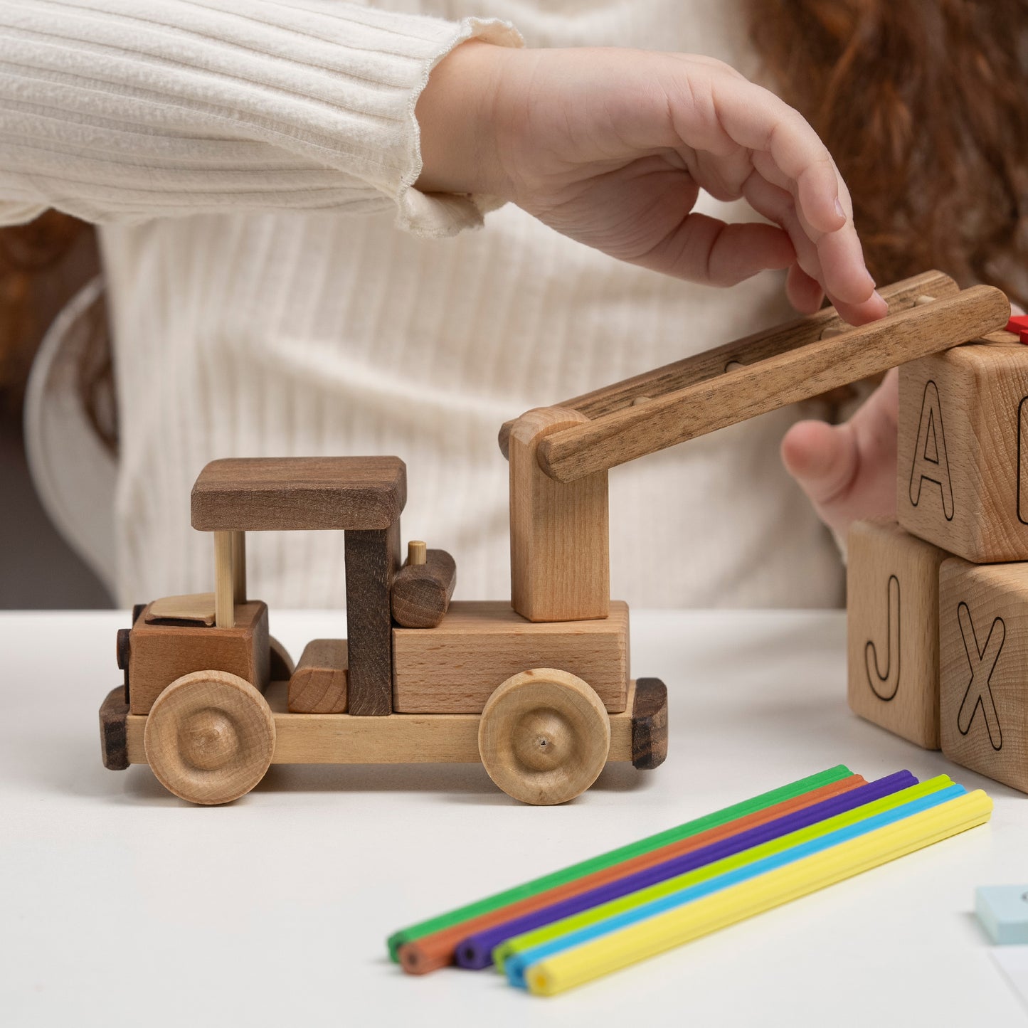 Personalized Fire Truck Toy