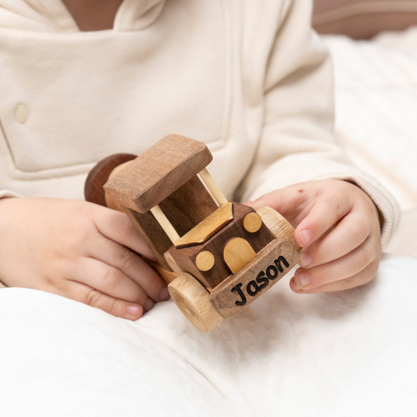 Wooden Toy Cement Mixer