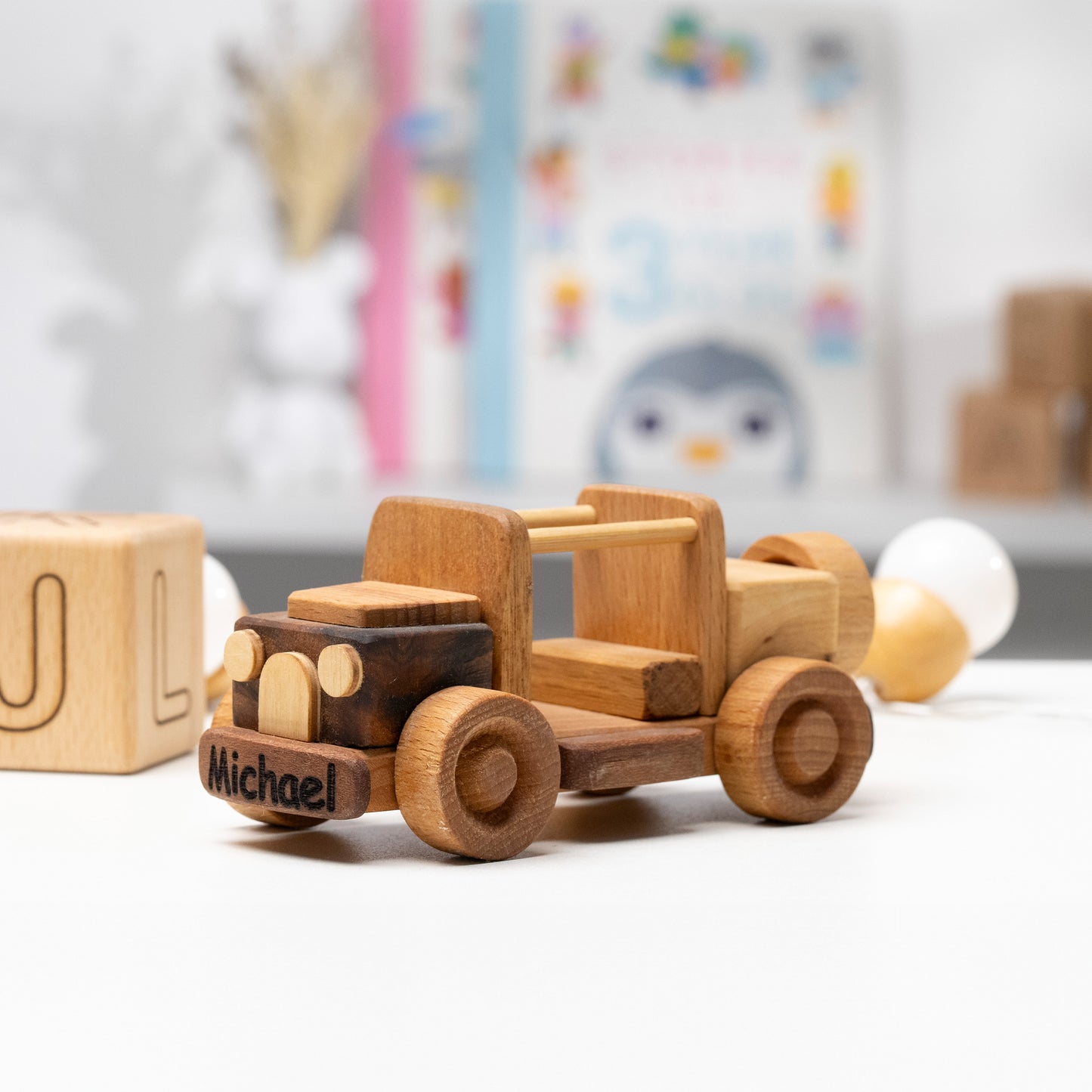 Wooden Mini Car Toy