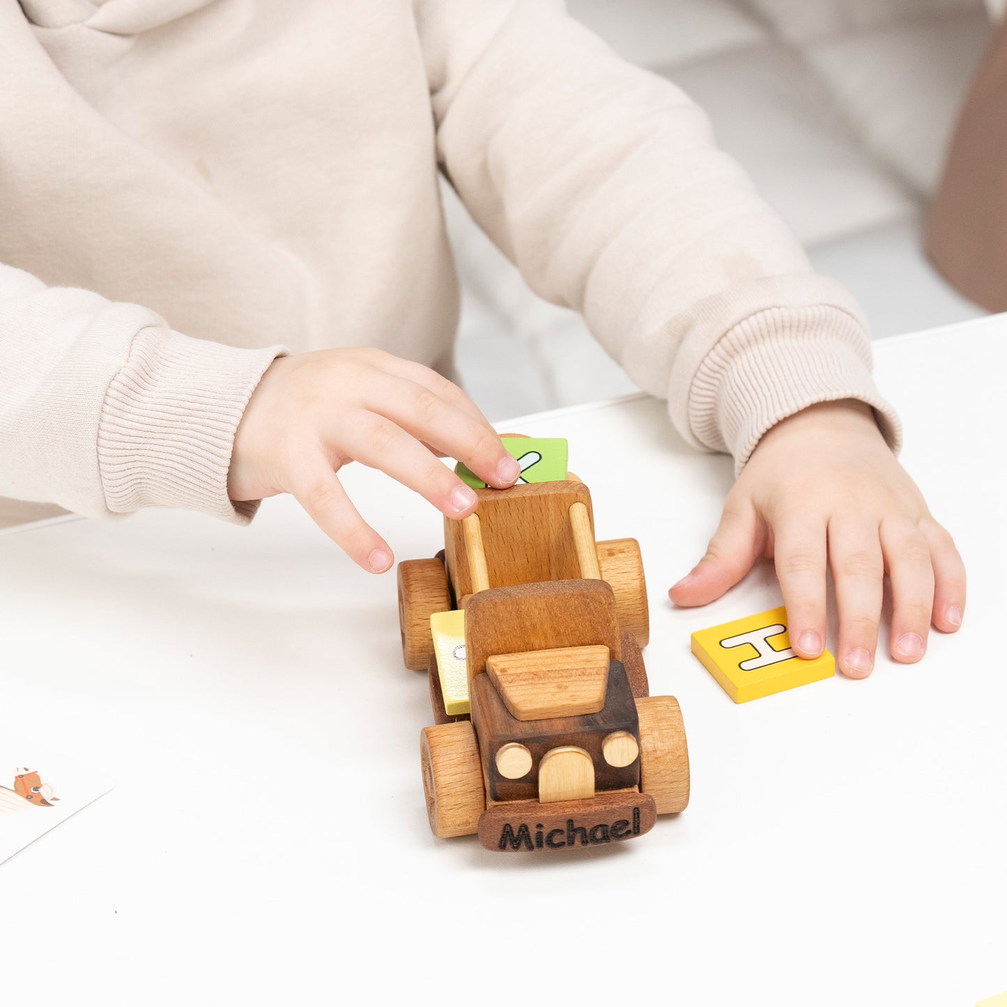 Wooden Mini Car Toy