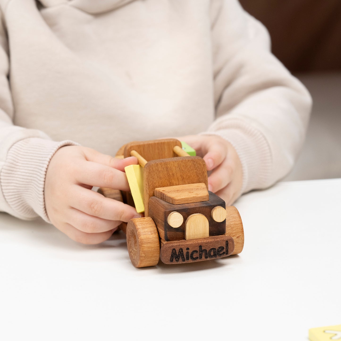 Wooden Mini Car Toy