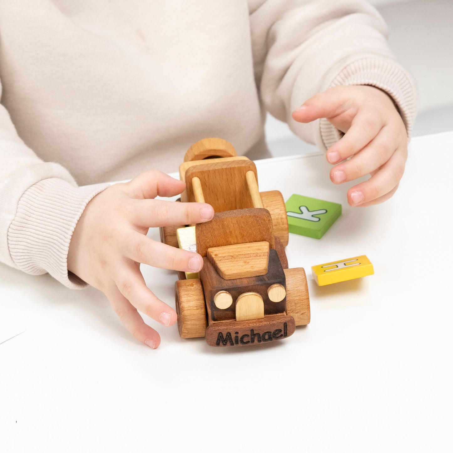 Wooden Mini Car Toy