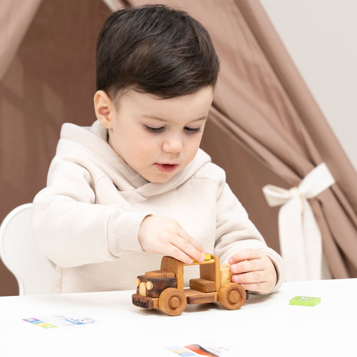Wooden Mini Car Toy