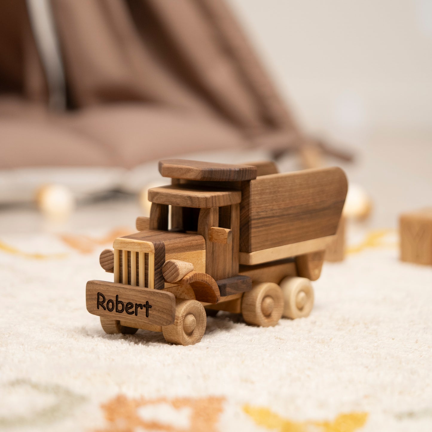 Personalized Wooden Truck
