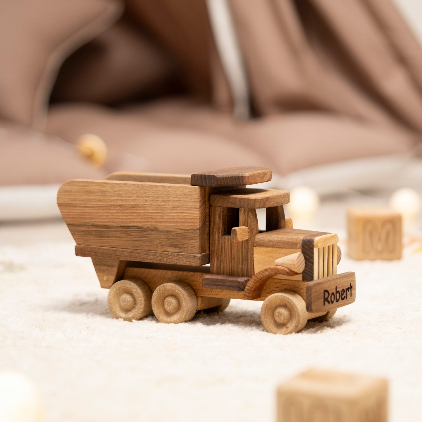 Personalized Wooden Truck