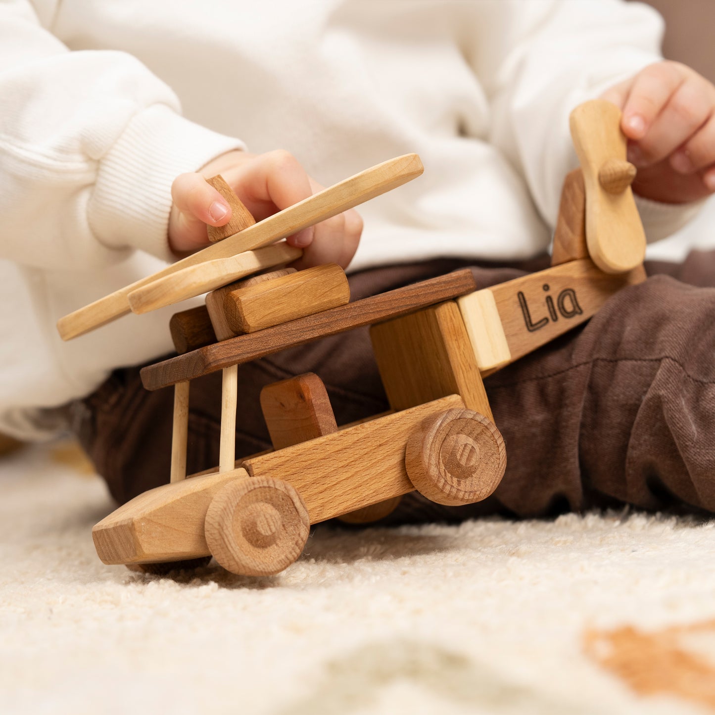 Baby Toy Helicopter With Name