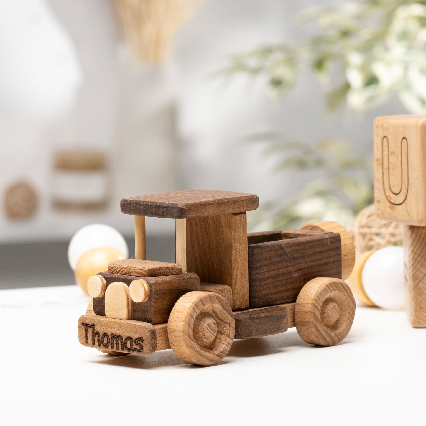 Engraved Mini Truck Toy