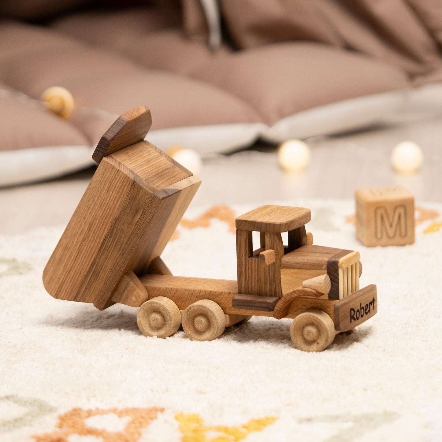Personalized Wooden Truck