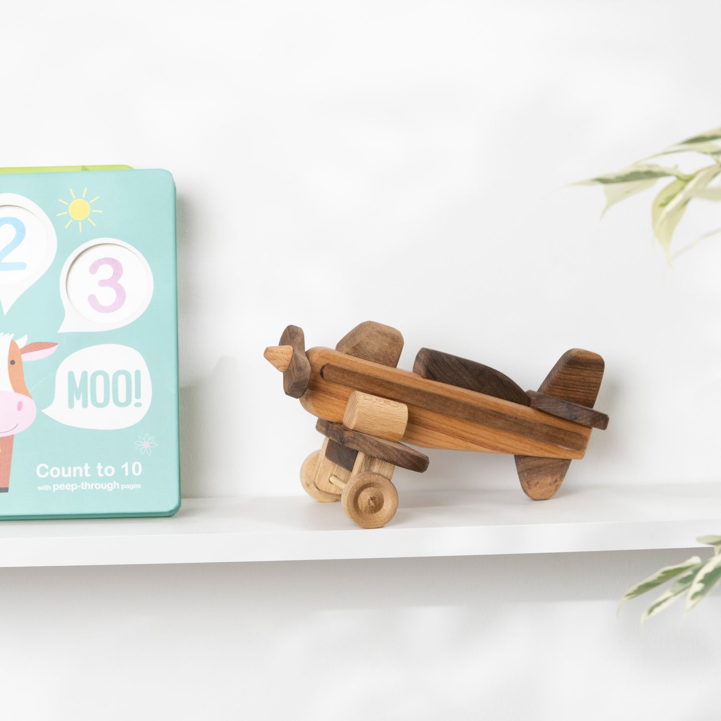 Handmade Airplane Toy for Toddlers