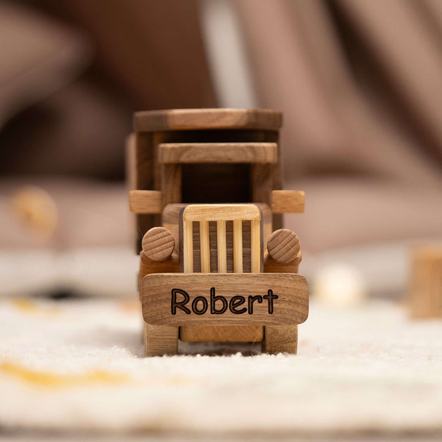 Personalized Wooden Truck