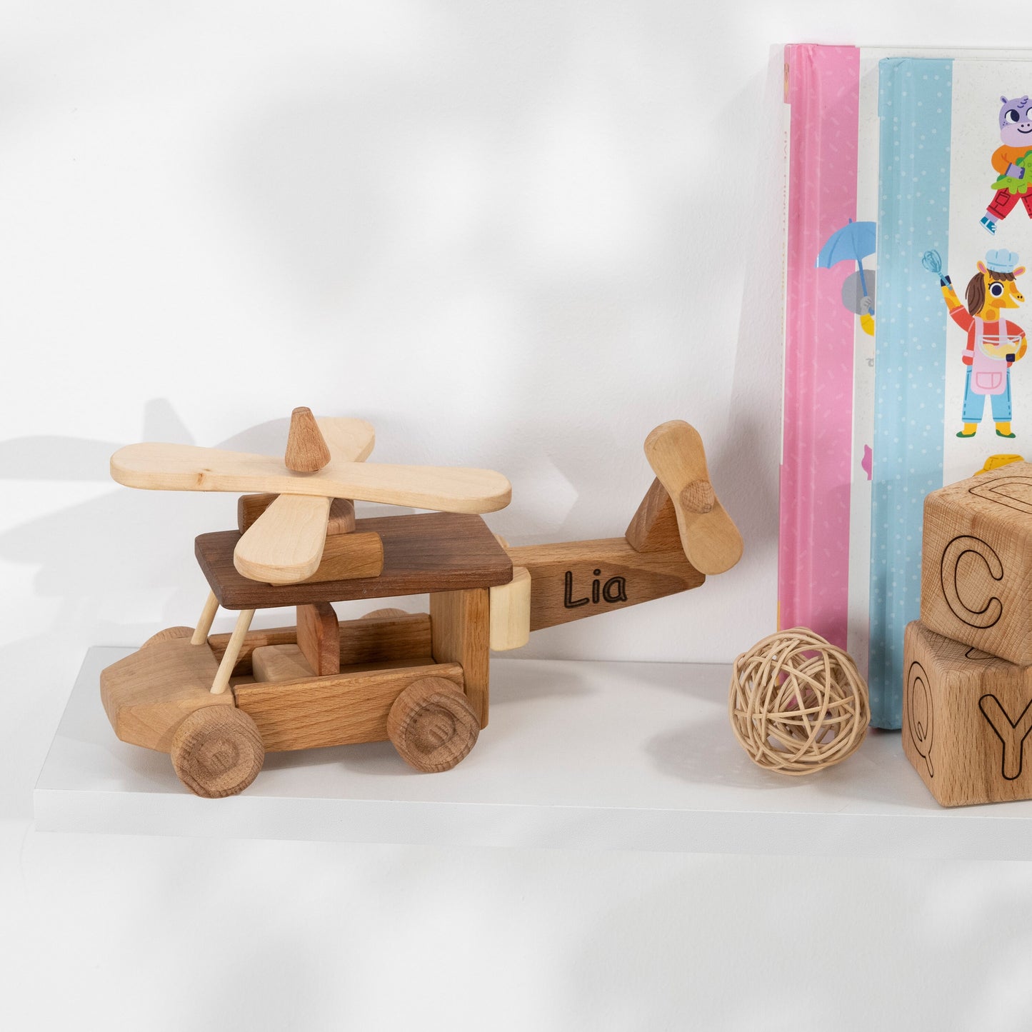 Baby Toy Helicopter With Name