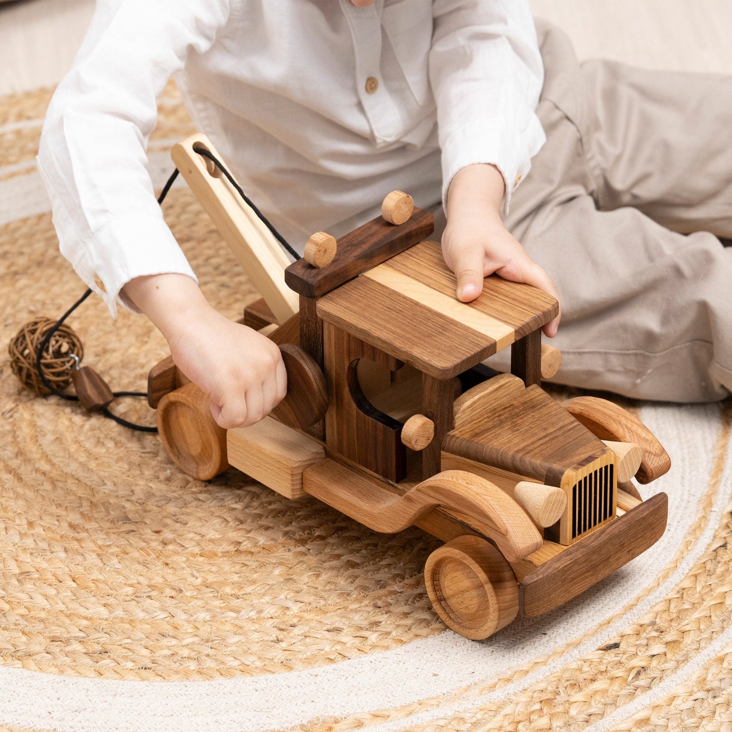 Large Wrecker Truck Toy