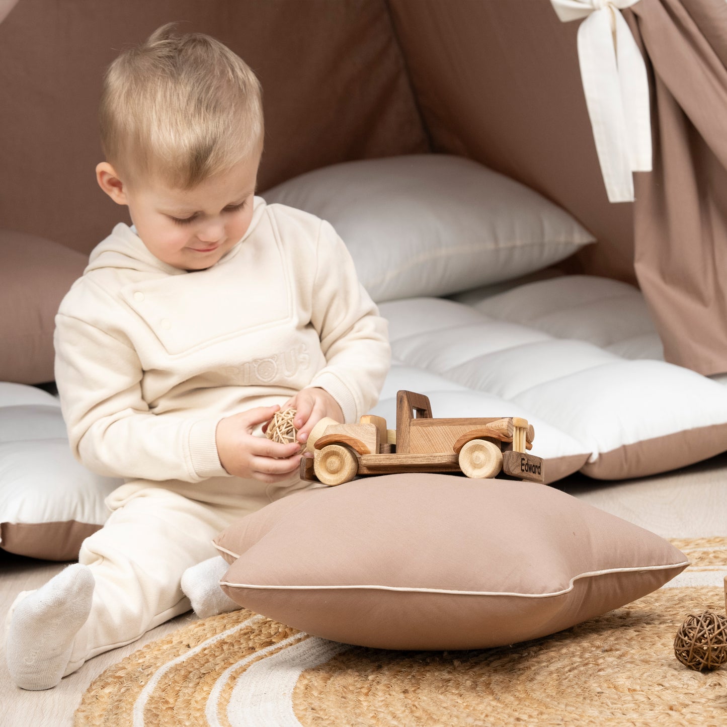 Personalized Retro Car / Wood Car Toy