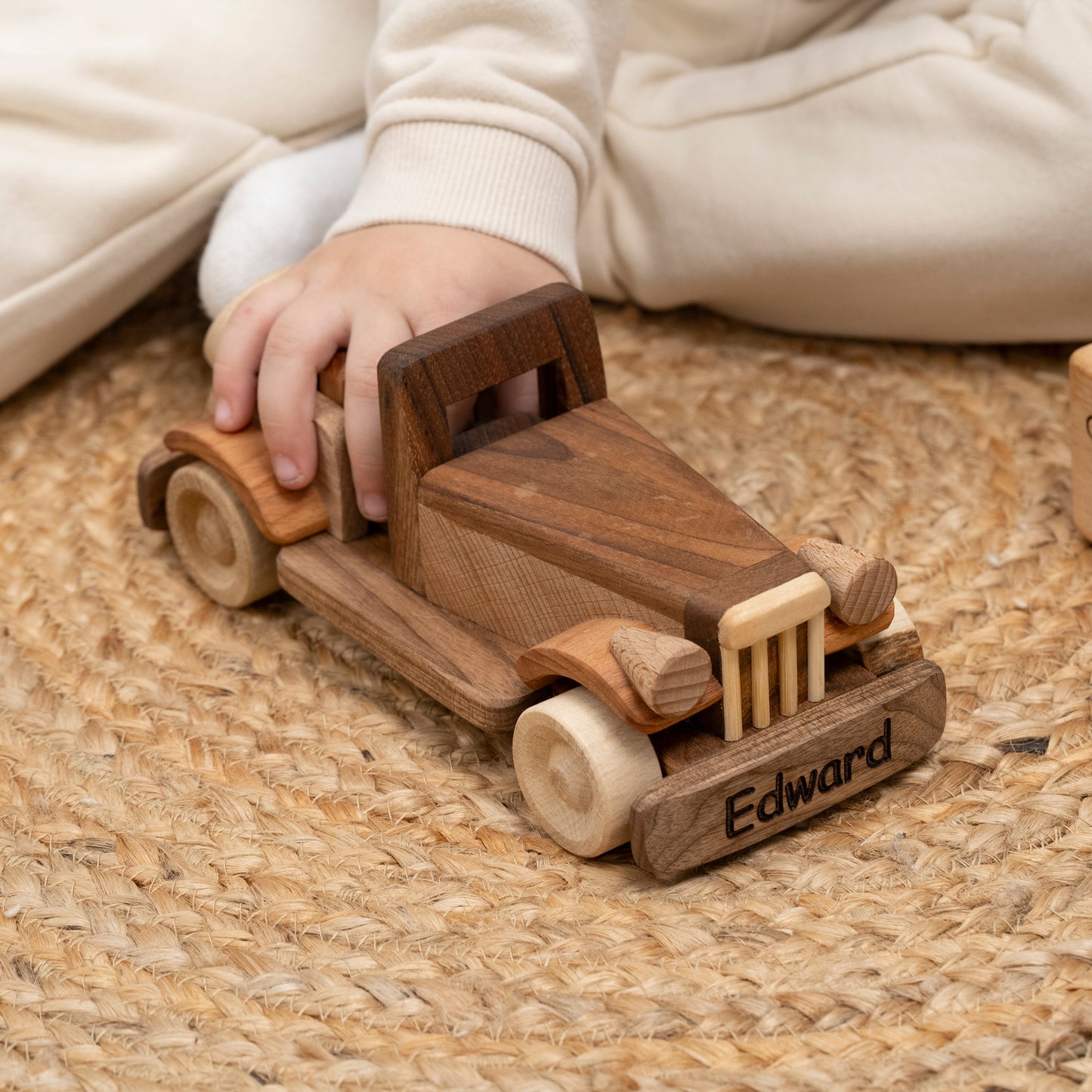 Personalized Retro Car / Wood Car Toy