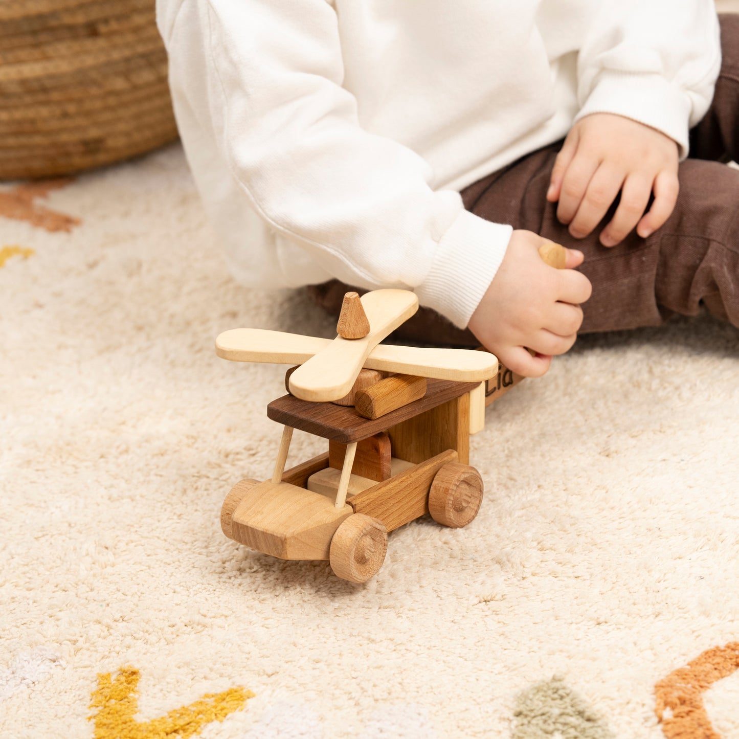 Baby Toy Helicopter With Name